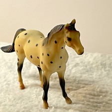 Vintage 1996 Breyer Stablemates JCPenney Matte BLACK LEOPARD SILKY SULLIVAN G1 picture