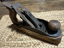 Sargent No. 3411 V-B-M Smooth Plane Wood & Cast Iron Hand Plane Antique picture