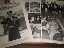 Photo article late king Paul I of Greece and Constantine II 1964 ref AY picture