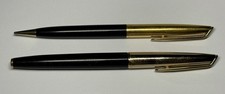 Waterman’s C/F Fountain Pen 14k Nib And Mechanical Pencil Set picture