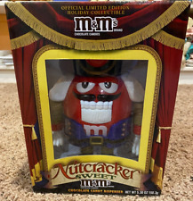 M&M Nutcracker Sweet Candy Dispenser Limited Edition Holiday Collectible IOB picture