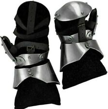 Medieval Crafts Medieval Functional Armor Battle Clamshell Mitten Gauntlets Glov picture