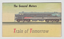 1947 General Motors Train Of Tomorrow Fold Out Star Dust Sky View Moon Glow picture