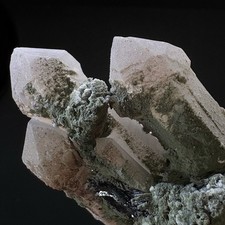 Natural High-Temp Quartz Cluster w/ Specularite Raw Mineral Specimen Reiki Heal picture