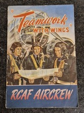 Vintage 1954 Royal Canadian Air Force RCAF Recruitment Booklet SCARCE  picture