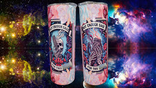 Fantasy/Sci-Fi/Tarot Steel 20/30oz Tumblers Original Art FREE PERSONALIZATION picture