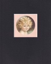 8X10 Matted Print Art Picture by Bessie Pease Gutmann: Little Girl picture