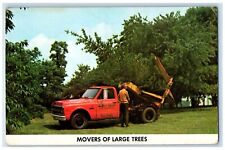 Freehold New Jersey NJ Postcard Instant Shade Tree Landscaping Mover c1960's picture