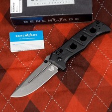 Benchmade 275GY-1 Adamas G10 Handle Cru-Wear Tungsten Gray Blade Folding Knives picture