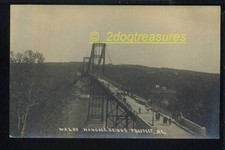 Rppc Waldo Hancock Suspension Bridge Prospect Me Maine Construction View Old picture
