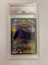 Gengar EX 114/119 Full Art Phantom Forces PSA 7 picture