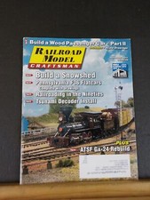 Railroad Model Craftsman Magazine 2017 November Build a wood passenger car part picture