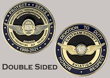 Chatham County Aviation Savannah Chatham Georgia Challenge Coin  J#38 picture