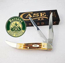 Case XX Model XX Slipjoint 2-Blade Clip Point SS Bone Handle Fish Scaler picture