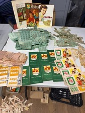 Vintage S&H Green Stamps Plaid Stamps Gold Bond Top Value  Huge Lot picture