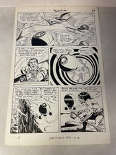 MANDRAKE #6 comic art BRICK BRADFORD SCI FI dinosaur TIME TRAVEL 1967 CAVEMAN picture