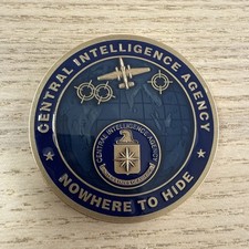 CIA U2 Spy Plane CHALLENGE COIN - Central Intelligence Agency “Nowhere To Hide” picture