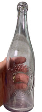 Antique M H Cobe Boston Mass Massachusetts Embossed Blobtop Blob Top Beer Bottle picture