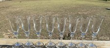 NWOT- Set-8 Spiegelau *Tosca* Crystal Champagne Flutes picture