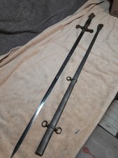 Ancient Order of United Workmen AOUW Fraternal Masonic Sword Antique Saber picture