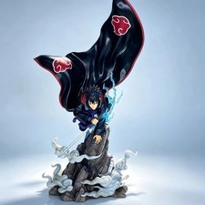 43cm Naruto Sasuke Uchiha Anime Figure PVC Statue Action Model Collectible Toy picture