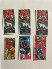 Vintage 1970s Mazinger Z & Getter Robo Japanese Mini Cards Lot Go Nagai Mecha picture