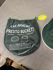 AMAZING PRESTO BUCKET. NEW Collapsible. Storeable. Light. picture