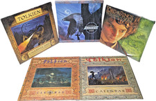Vintage J.R.R. Tolkien 2000, 2001, 2002 (Two Version), and 2003 LOR Calendar Lot picture