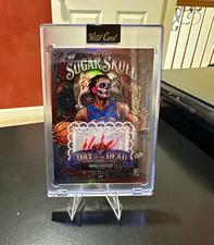 Wild Card 2026 Sugar Skull Ebuka Okorie Auto 1/1 SSCMa3-E01A picture