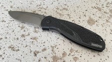 Kershaw 1670S30V Blur Plain Blade Folding Pocket Knife Black Handle Linerlock - picture