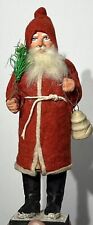 Early Antique Long Robe Santa 8” German Santa Original Santa Candy Container picture