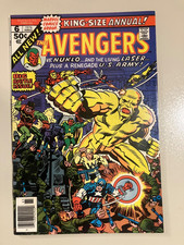 AVENGERS ANNUAL # 6 NM/MT 9.8 White Pages  Perfect Corners  Perfect Spine  picture