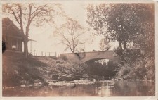 RPPC Cameron Osborn Missouri Toll Gate Bridge Cape Girardeau Photo Postcard F47 picture