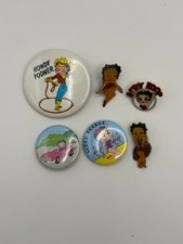 Betty Boop Vintage Lapel / Hat Pins Lot Of 9 picture