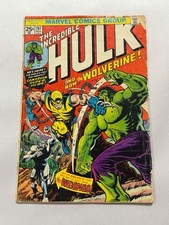 The Incredible Hulk #181 Marvel Comics 1974 1st App. Wolverine Missing MVS picture