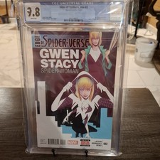 Edge Of Spider-Verse #2 (2014) CGC 9.8 First Appearance Of Spider Gwen 1st Print picture