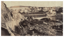 England, Ilfracombe in Devon, Vintage print, ca.1870 Vintage print print print d