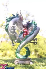 Ty Studio Spirited Away Ogino Chihiro Sen Haku GK Resin Painted Statue Preorder picture