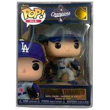 Funko Pop Cave MVP WORLD SERIES Yoshinobu Yamamoto MLB LA DODGERS WS CHAMPIONS picture