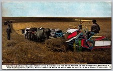 International Harvester Company Plow Advertising SOUTH AMERICA Vintage Postcard picture