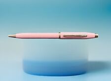 CROSS Century II B/P Pen “Smoky Pink” Lacquer Finish & Rose Gold Trim Stunning picture
