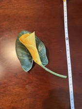 ‘Golden Calla Lily' by Ronald van Ruyckevelt, The Franklin Mint BROKEN picture