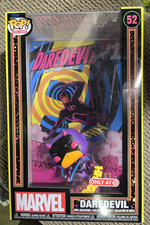 Target Exclusive Funko Pop Marvel Comic Covers #52 Daredevil Black Light picture
