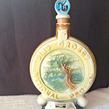 Beam 1970 Bing Crosby National Pro-Am Distillery Decanter Bottle, Pebble Beach picture