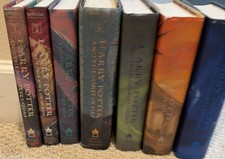 Harry Potter Complete Hardcover Set Books 1-7 Set First USA Edition J.K. Rowling picture