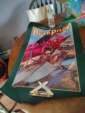 Vintage Remington Brings Back The Bush Pilot The Bullet Knife Poster 1992  picture