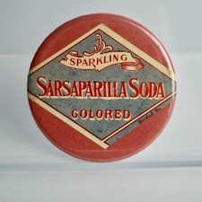 Sarsaparilla Soda Vintage Hand Mirror 3