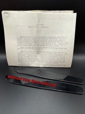 Al Koran Million Dollar Prediction + Billet Knife + Original Instructions picture