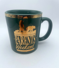 Baylor Bears University Coffee Mug Parents Weekends 10oz Green Ceramic Cup B82 picture