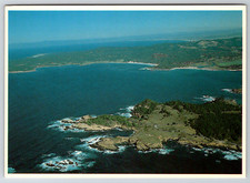 1968 Point Lobos State Reserve CA Carmel Bay Aerial View Vintage Postcard picture